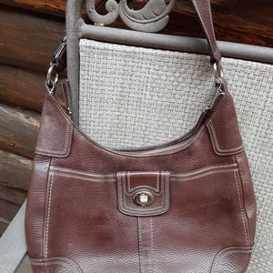 COACH PEBBLED LEATHER BAG